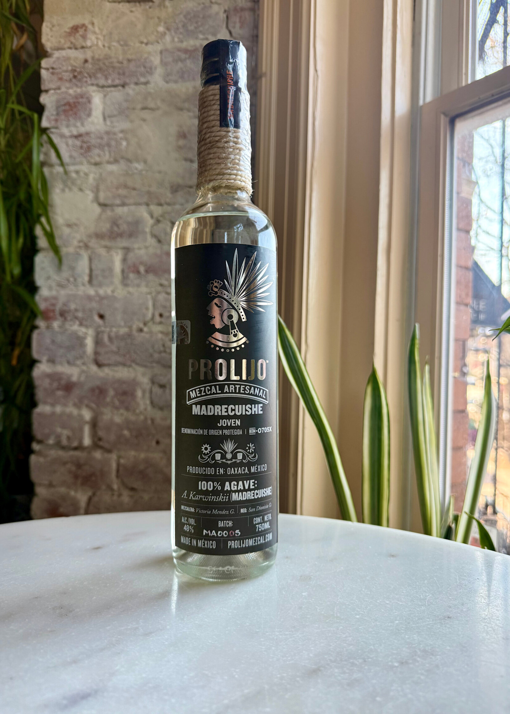 Projilo Mezcal Wild Agave Madrecuishe Joven, Oaxaca, México