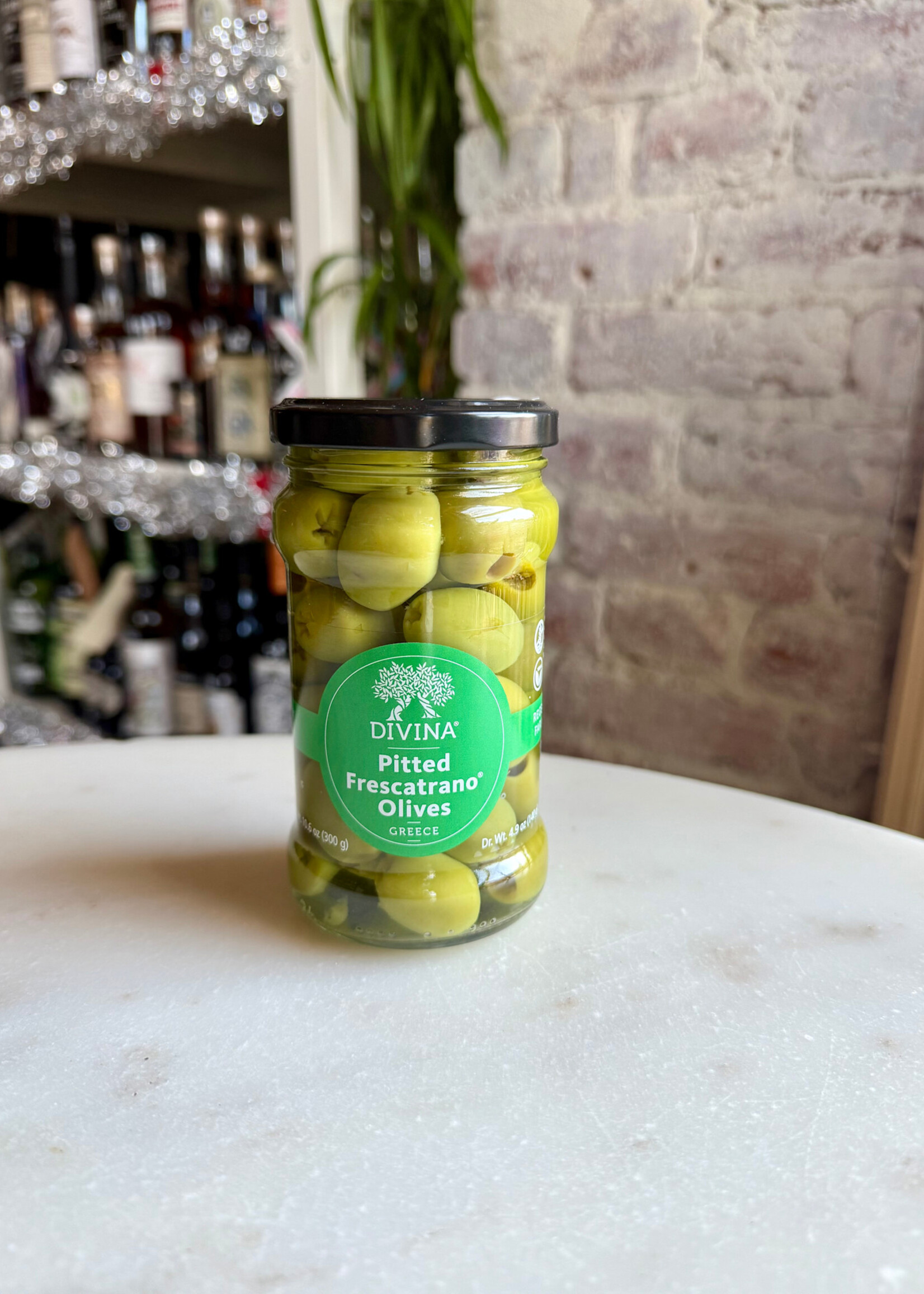 Divina Pitted Frescatrano Olives, Greece 10.6oz