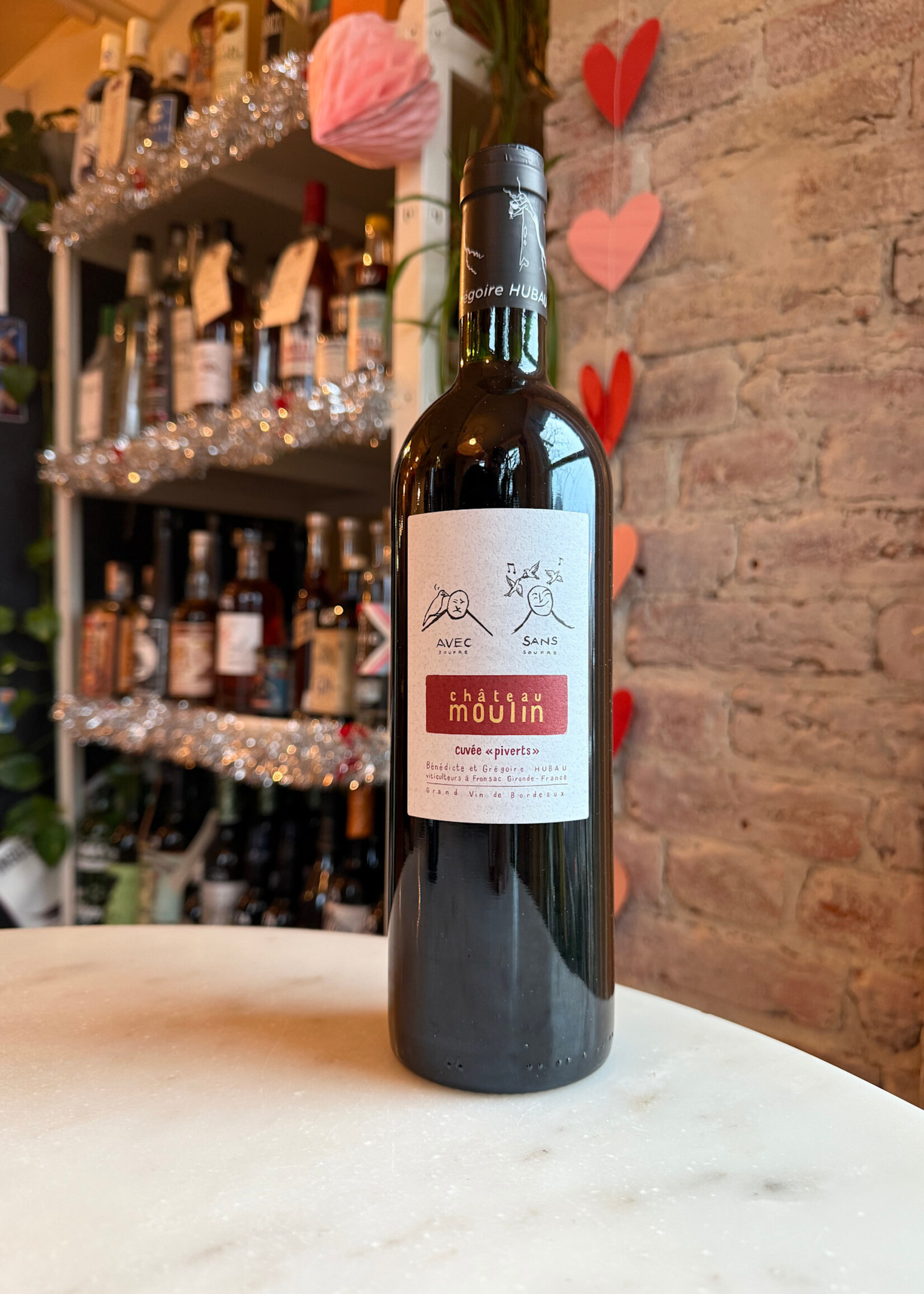 Cháteau Moulin Fronsac, Cuvée Piverts, Fronsac, Bordeaux, France 2014