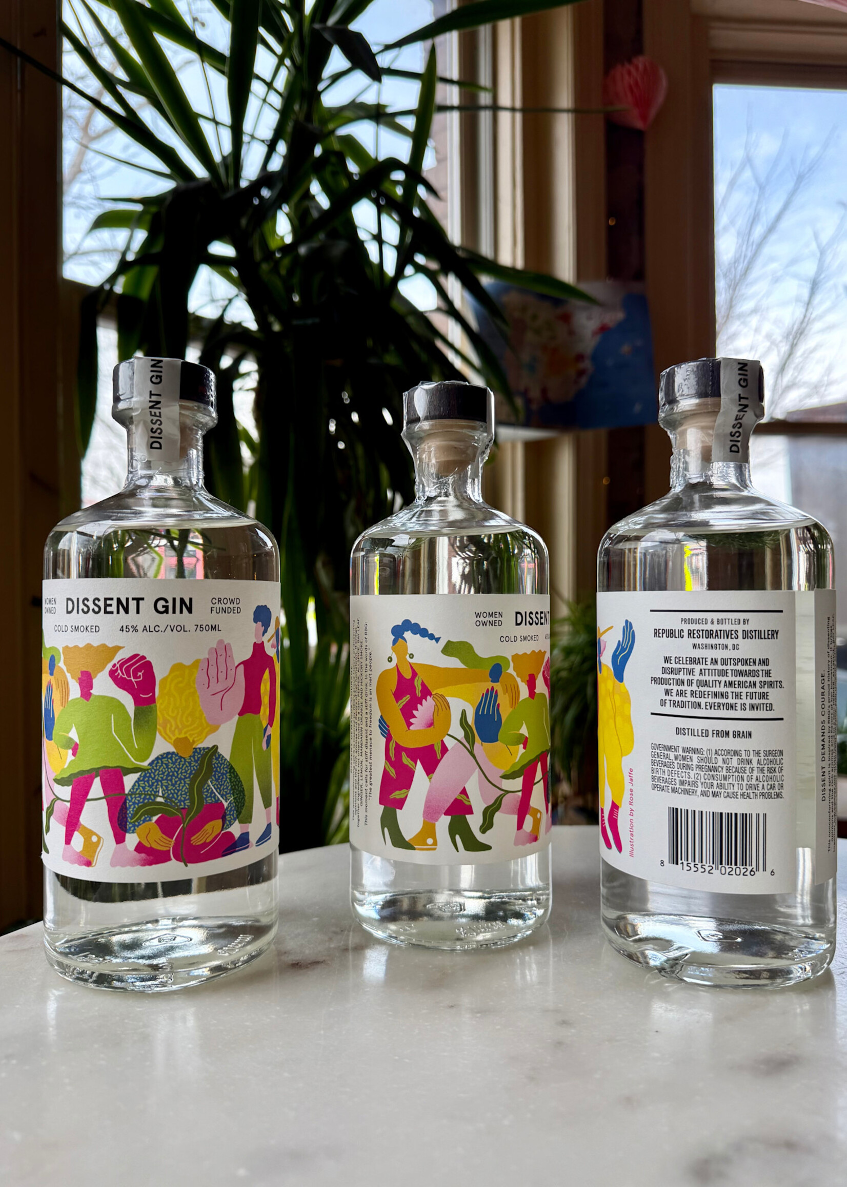 Republic Restoratives Distillery, Dissent Gin  (750ml) Washington D.C.