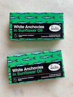 Lata White Anchovies Boquerones in Sunflower Oil, Santoña, Cantabria, Spain 50g (1.8oz)