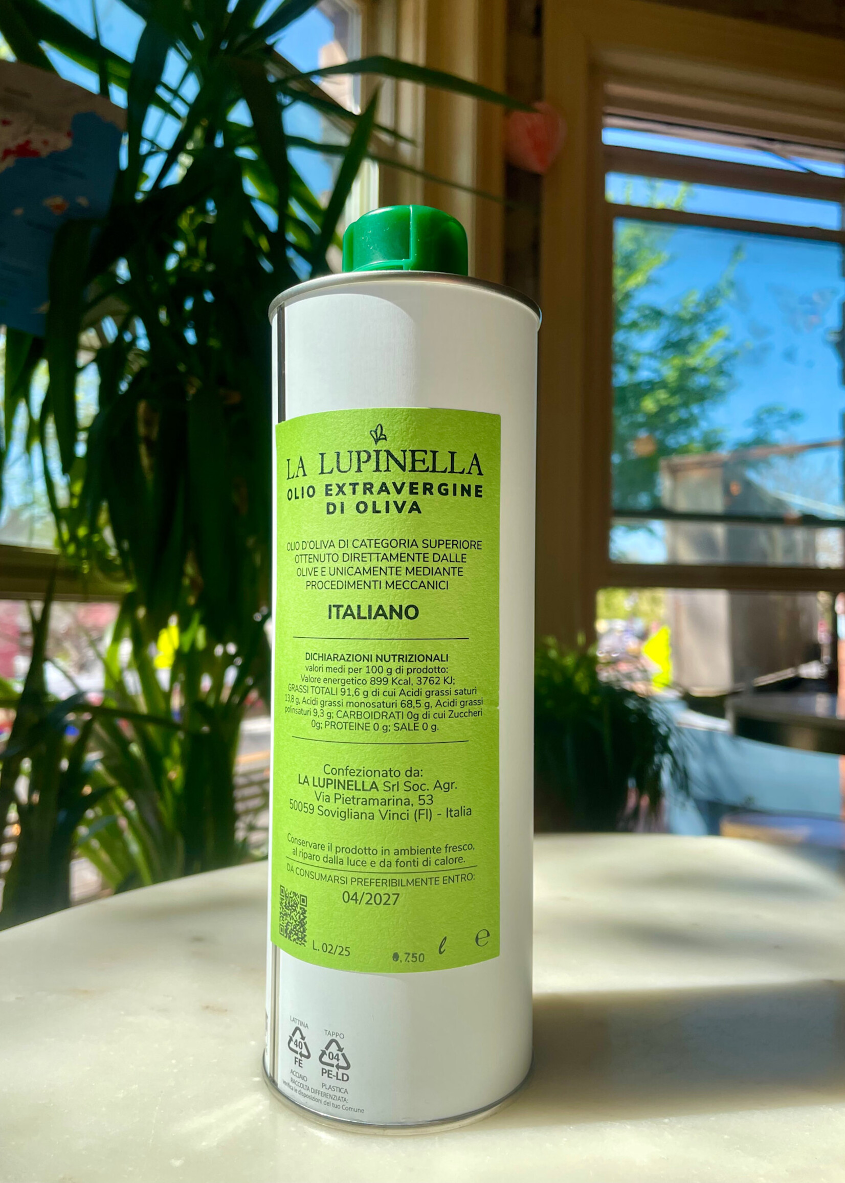 La Lupinella Olio Extra Vergine di Oliva, Tuscany, Italy 2025 750ml