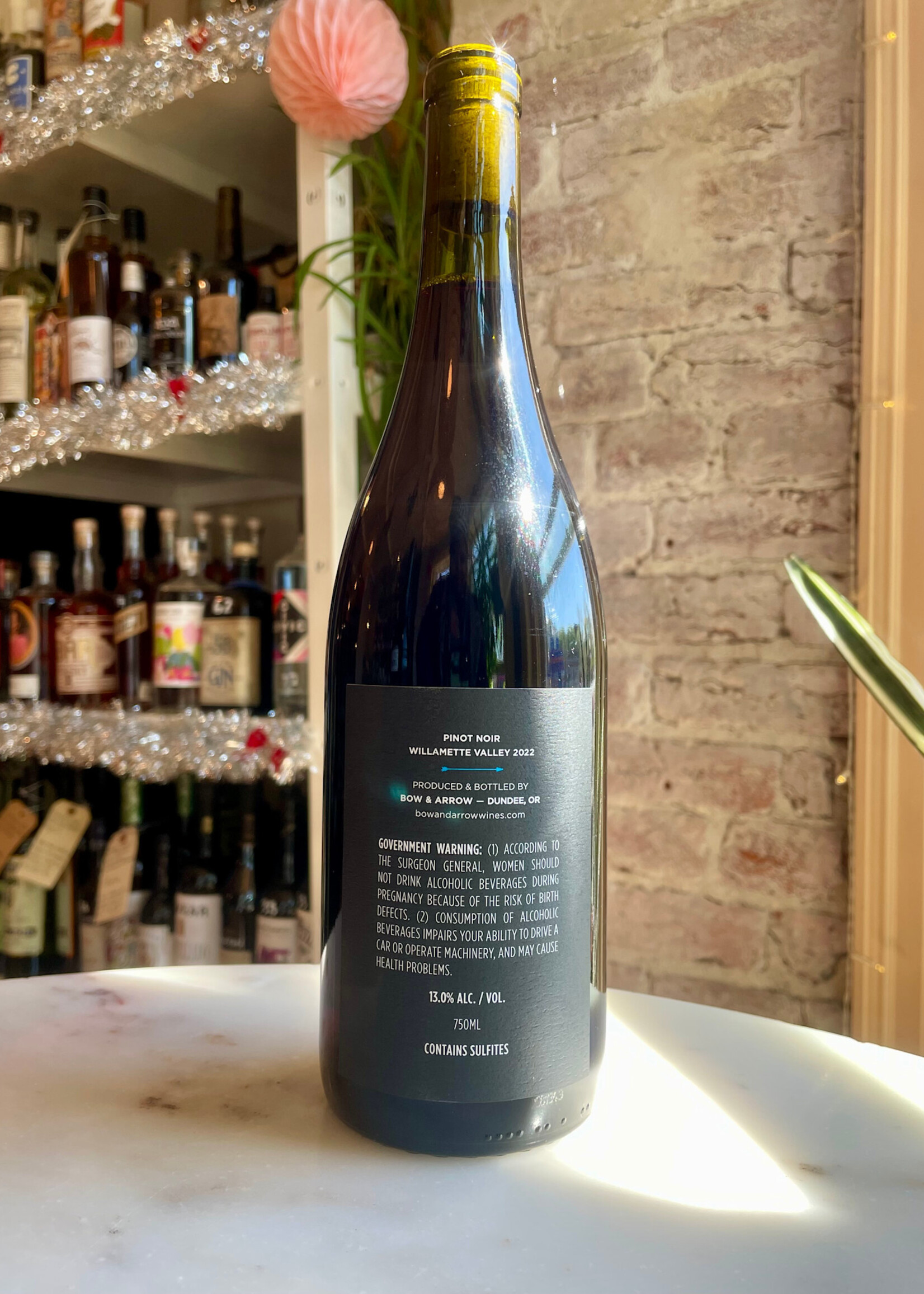 Bow & Arrow, Pinot Noir, Willamette Valley, Oregon, USA 2022