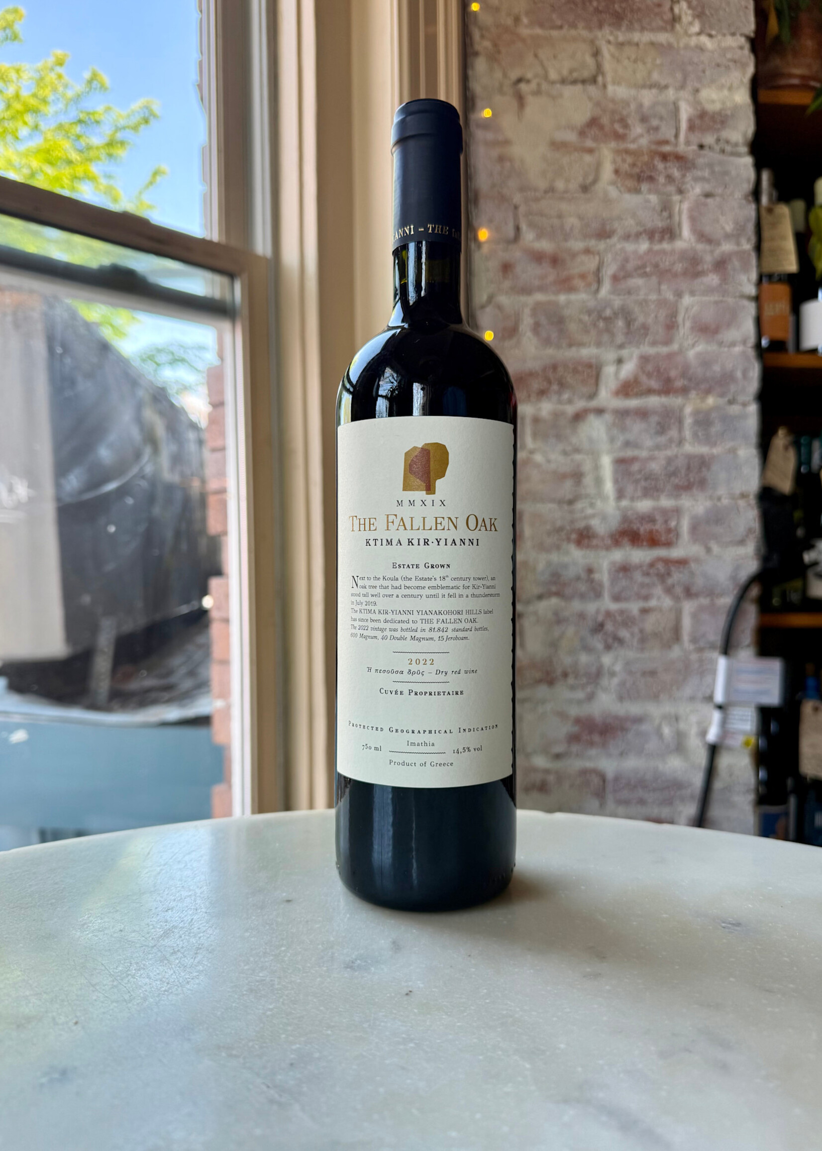 Kir-Yianni Ktima The Fallen Oak, PGI Imathia, Naoussa, Macedonia, Greece 2022