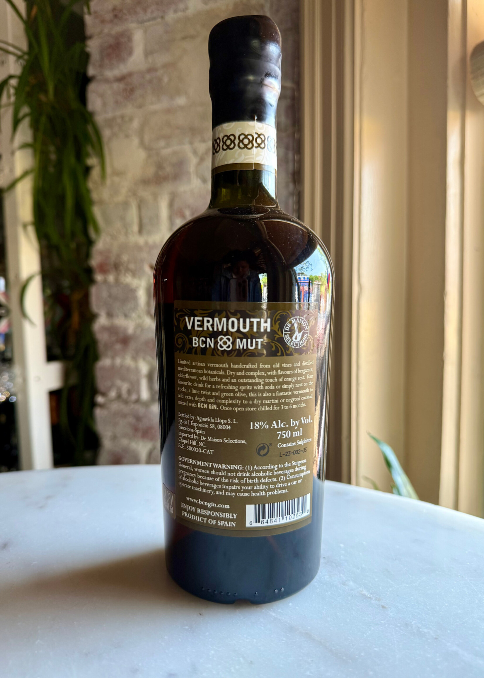 BCN Mediterranean Dry Vermut ‘BCN MUT’ Spain