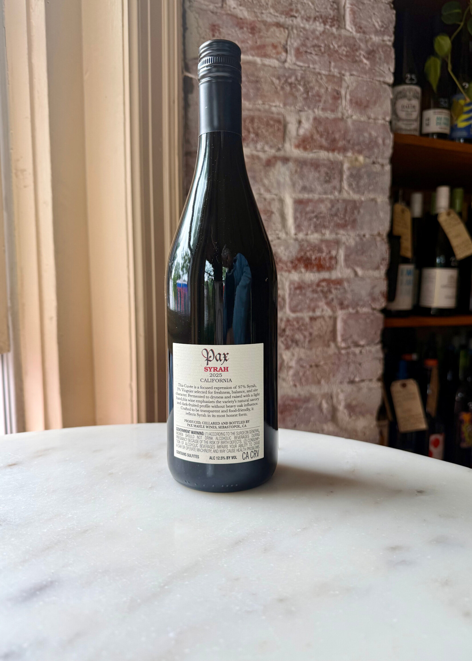 Pax, Cuvée Syrah, California 2025