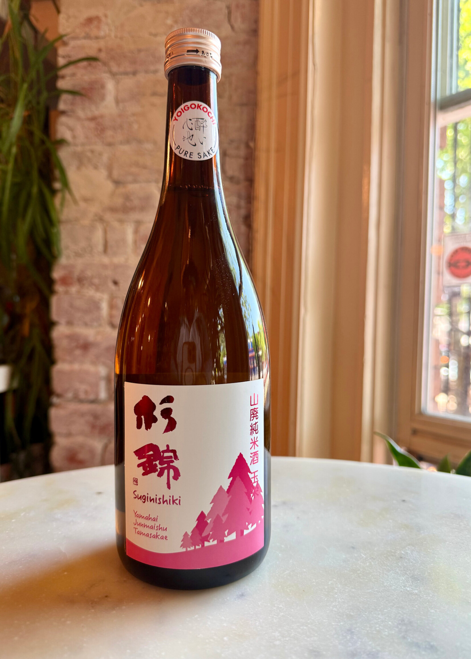 Sugii Shuzo, Suginishiki ‘Tamasakae’ Yamahai Junmai Sake, Shizuoka, Japan NV