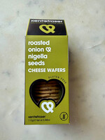 Kent and Fraser Gluten Free Onion and Nigella Seed Cheese Crackers