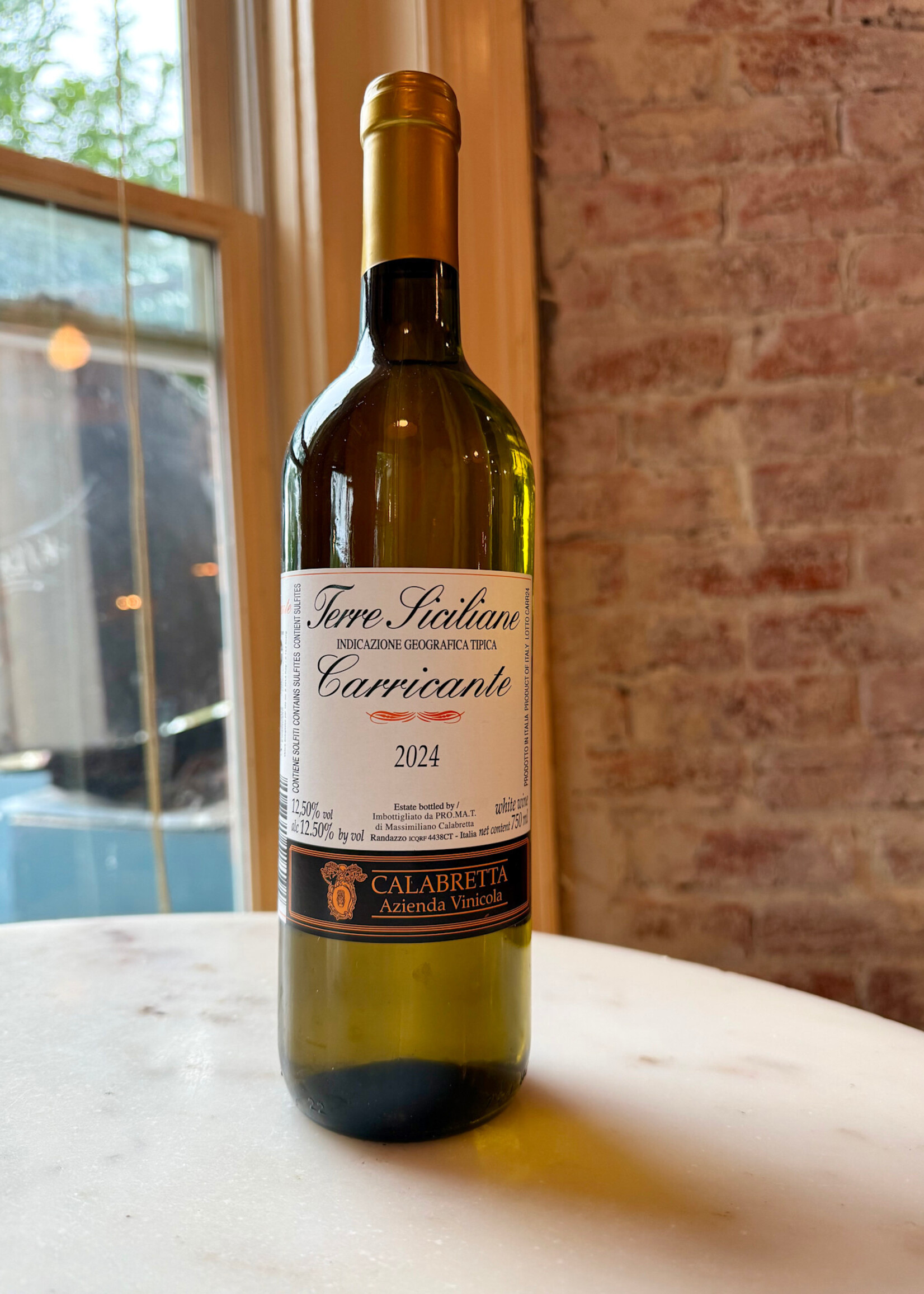Massimiliano Calabretta, Carricante Bianco, Etna, Sicily,  Italy 2024