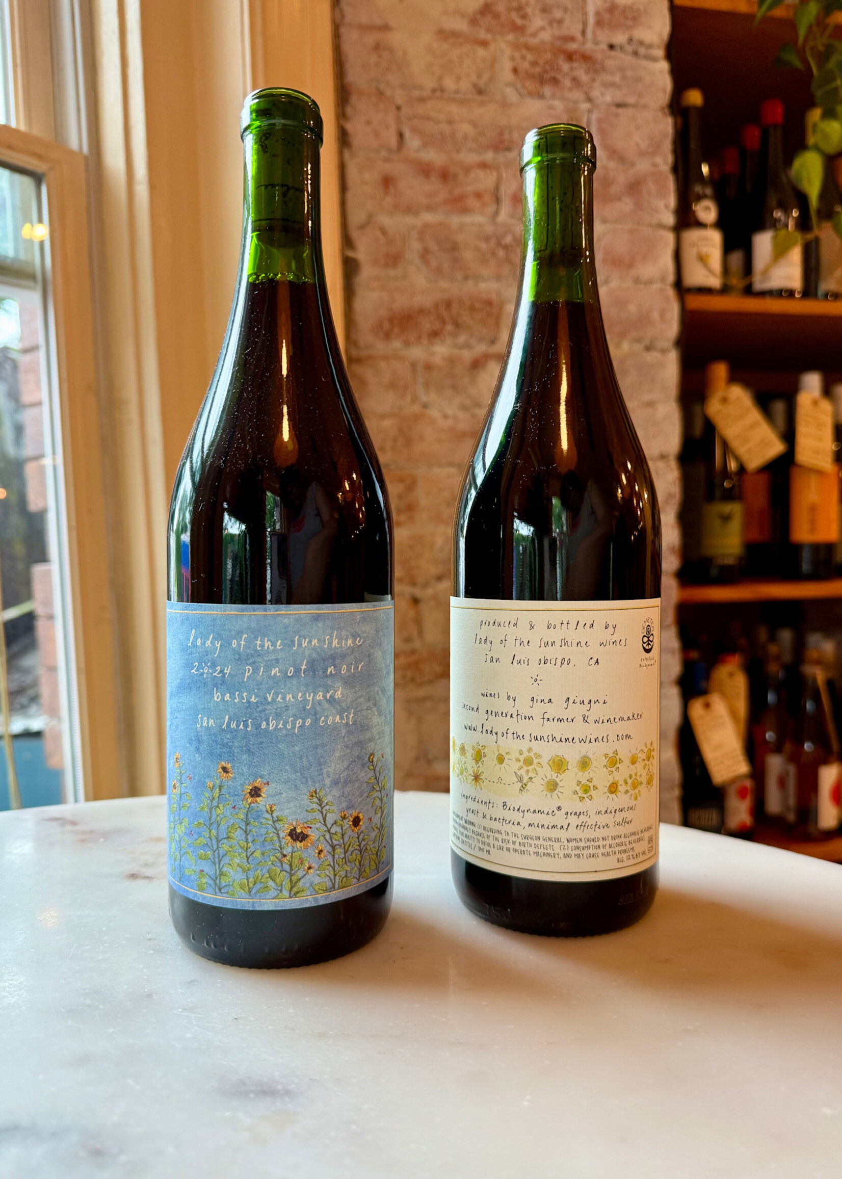Lady of Sunshine Bassi Vineyard Pinot Noir, California 2024