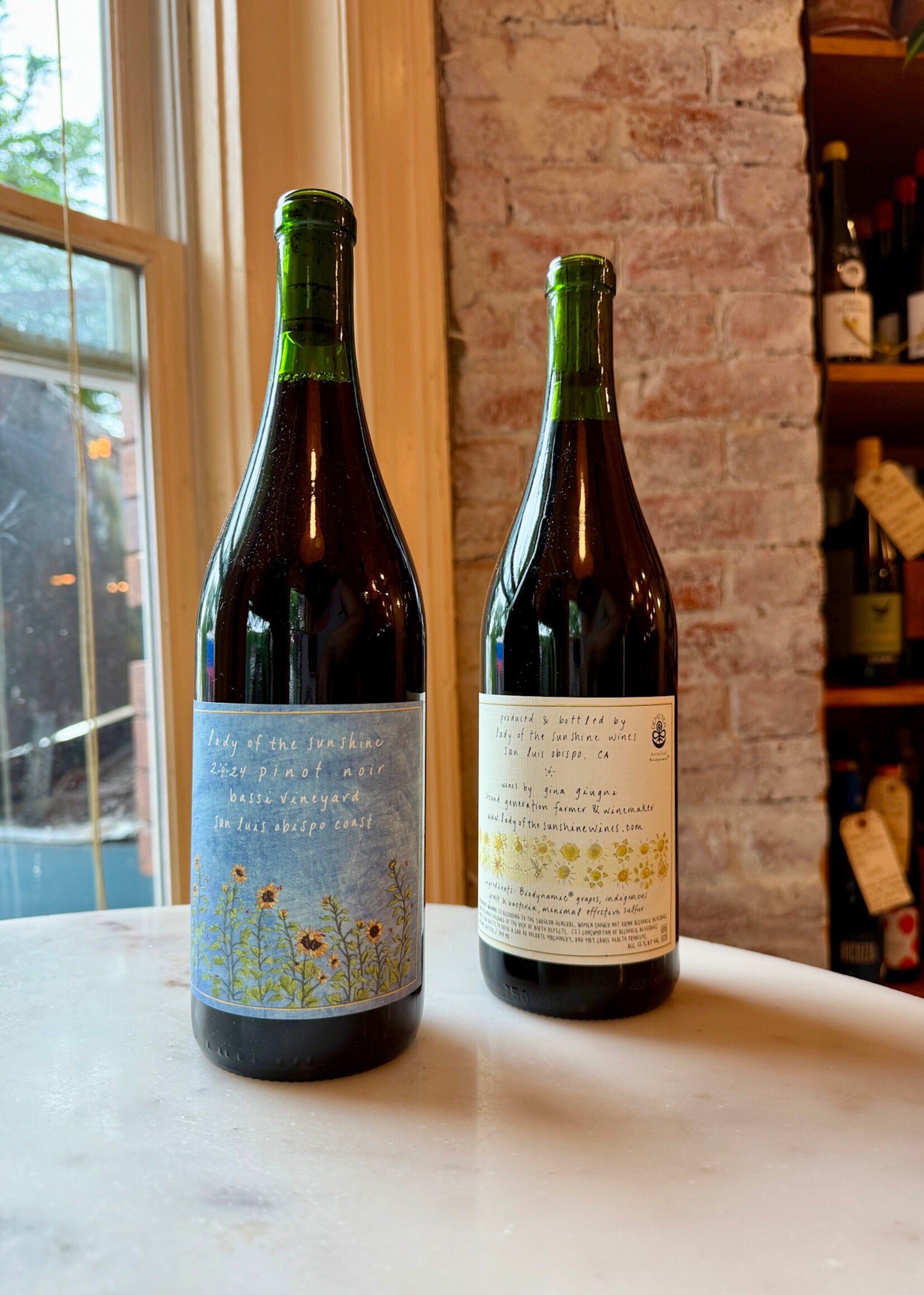 Lady of Sunshine Bassi Vineyard Pinot Noir, California 2024