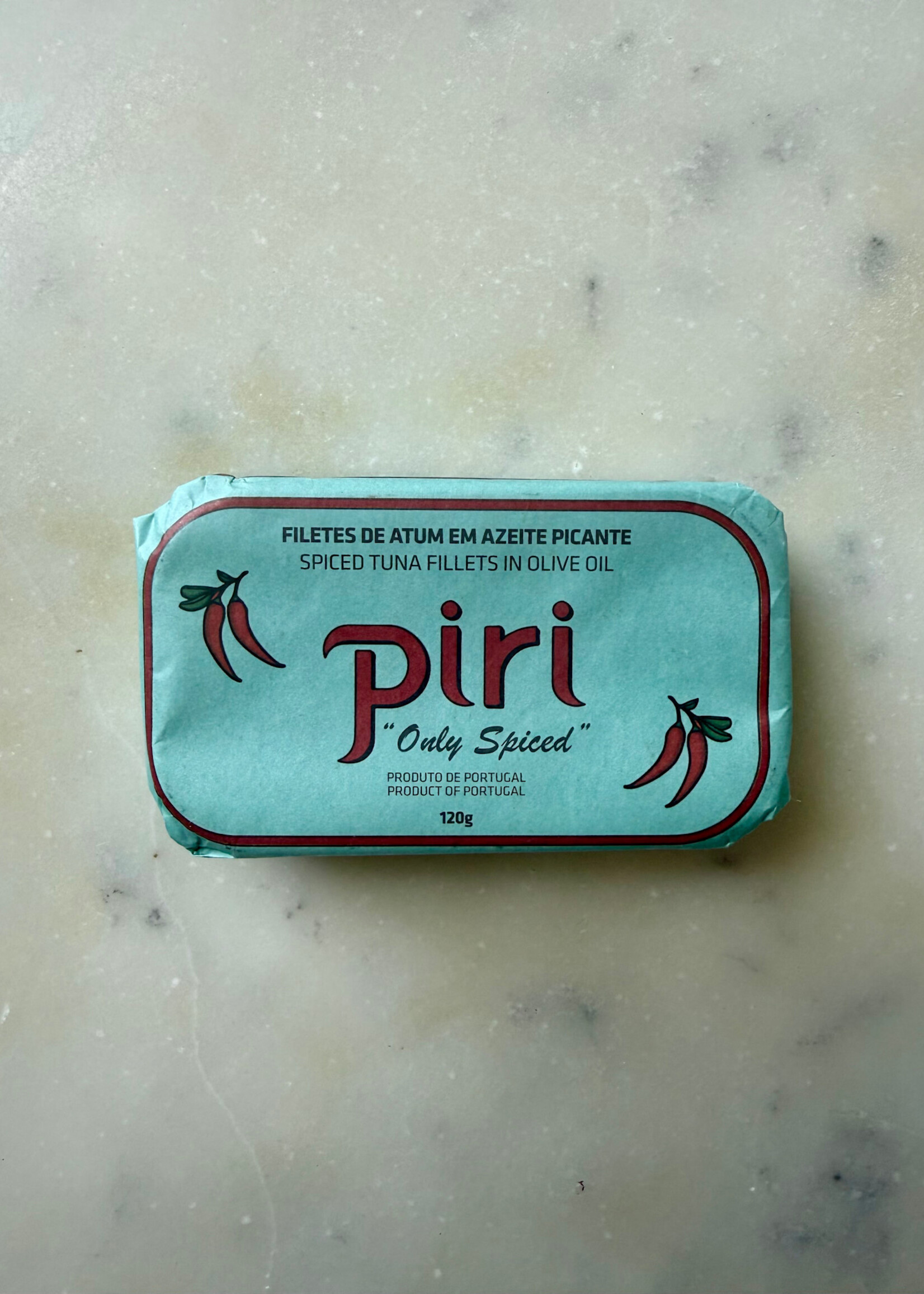 Piri "Only Spiced" Spiced Tuna Fillets Portuguese Style in Olive Oil, Portugal 120g