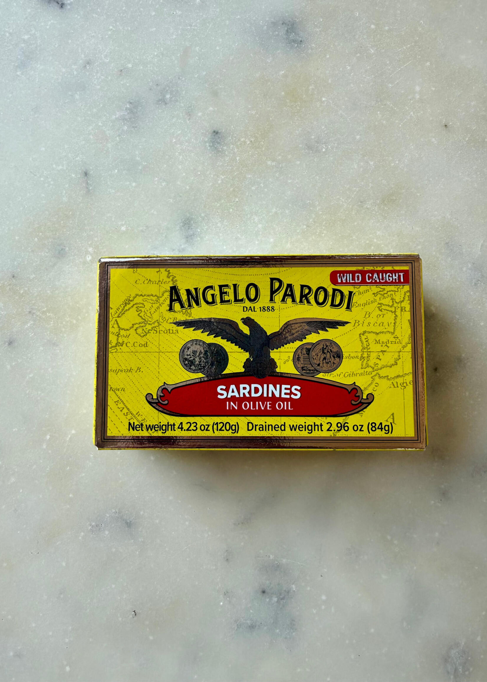 Angelo Parodi, Portuguese Sardines in Olive Oil 4.23oz