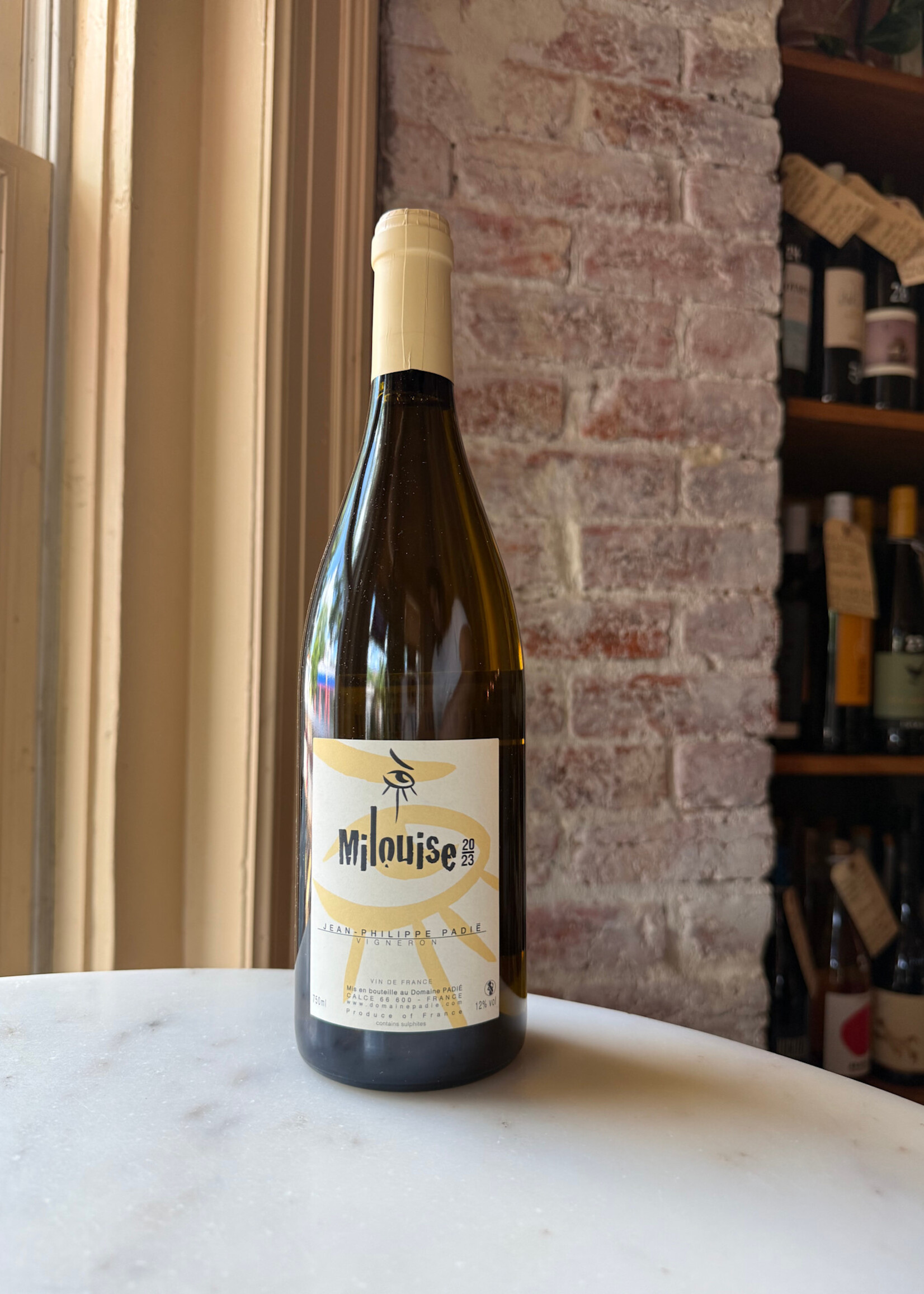 Jean Philippe Padie, Milouise VDF White, Calce, Côtes Catalanes, France 2023