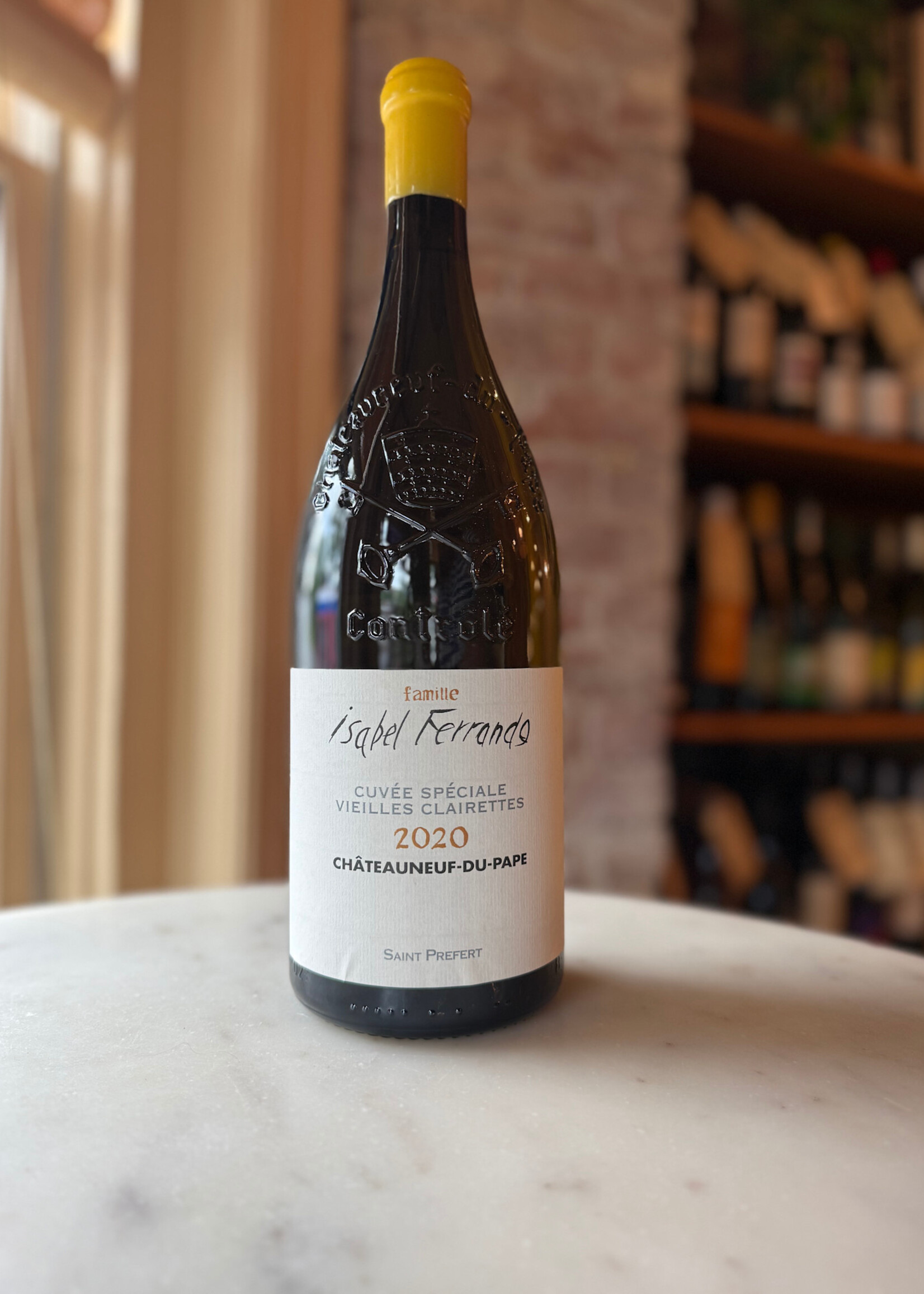 Isabel Ferrando Châteauneuf-du-Pape Blanc ‘Vieilles Clairettes’ 2020