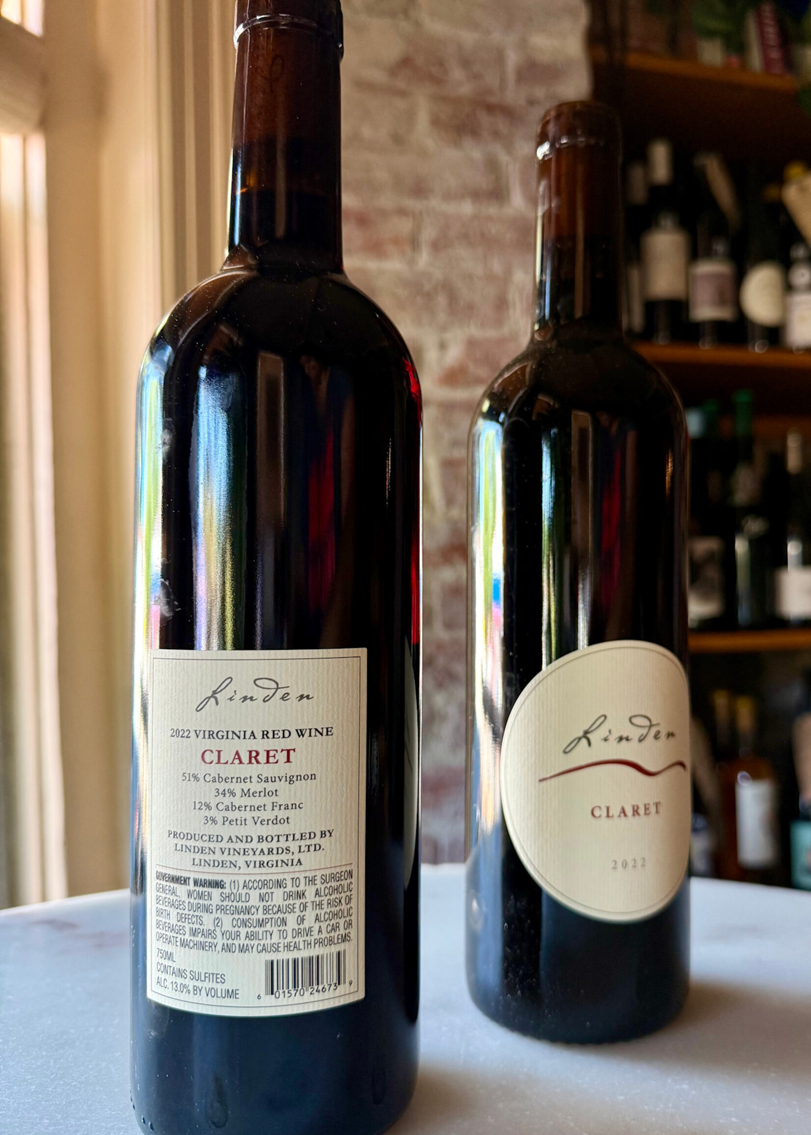 Linden Vineyard, Claret, Linden, Virginia 2022
