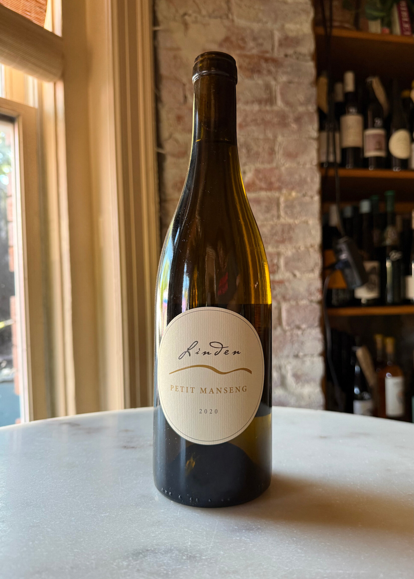 Linden Vineyard, Petit Manseng Demi Sec, Linden, Virginia 2020