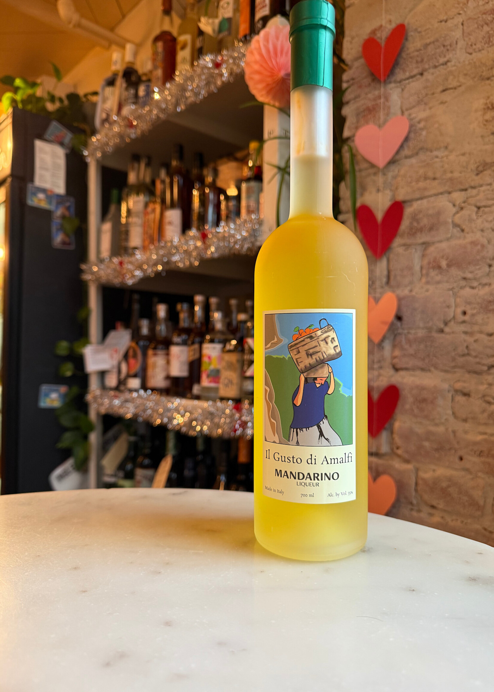 Il Gusto di Amalfi, Mandarino Liquer,  Marzatico Mandarin Liqueur, Italy 700ml