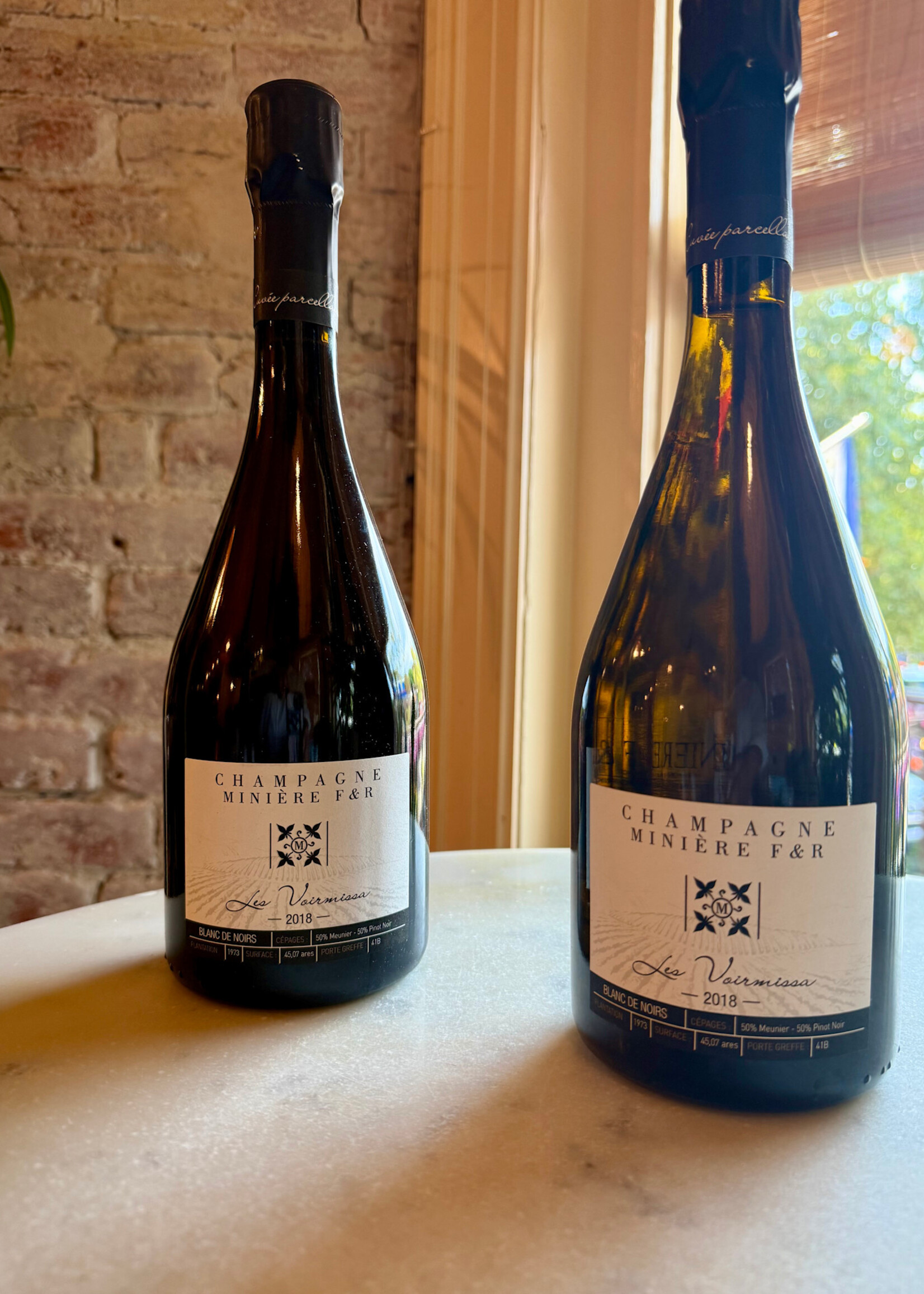 Champagne Miniere Les Voirmissa, Champagne, France 2018