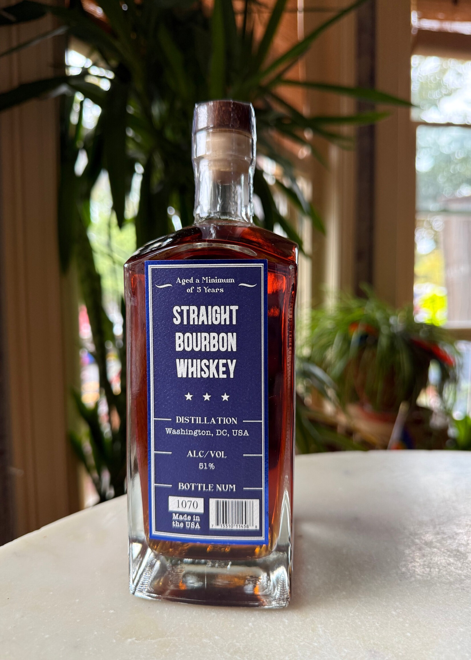 Mount Pleasant Whiskey Club, Big Train Straight Bourbon Whiskey Irving Street, Washington D.C.USA  750ml