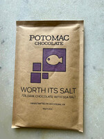 Potomac Chocolate, Worth Its Salt 70%  Dark Chocolate Colombia, Peru, Occoquan, Virginia 60g (2.12oz)