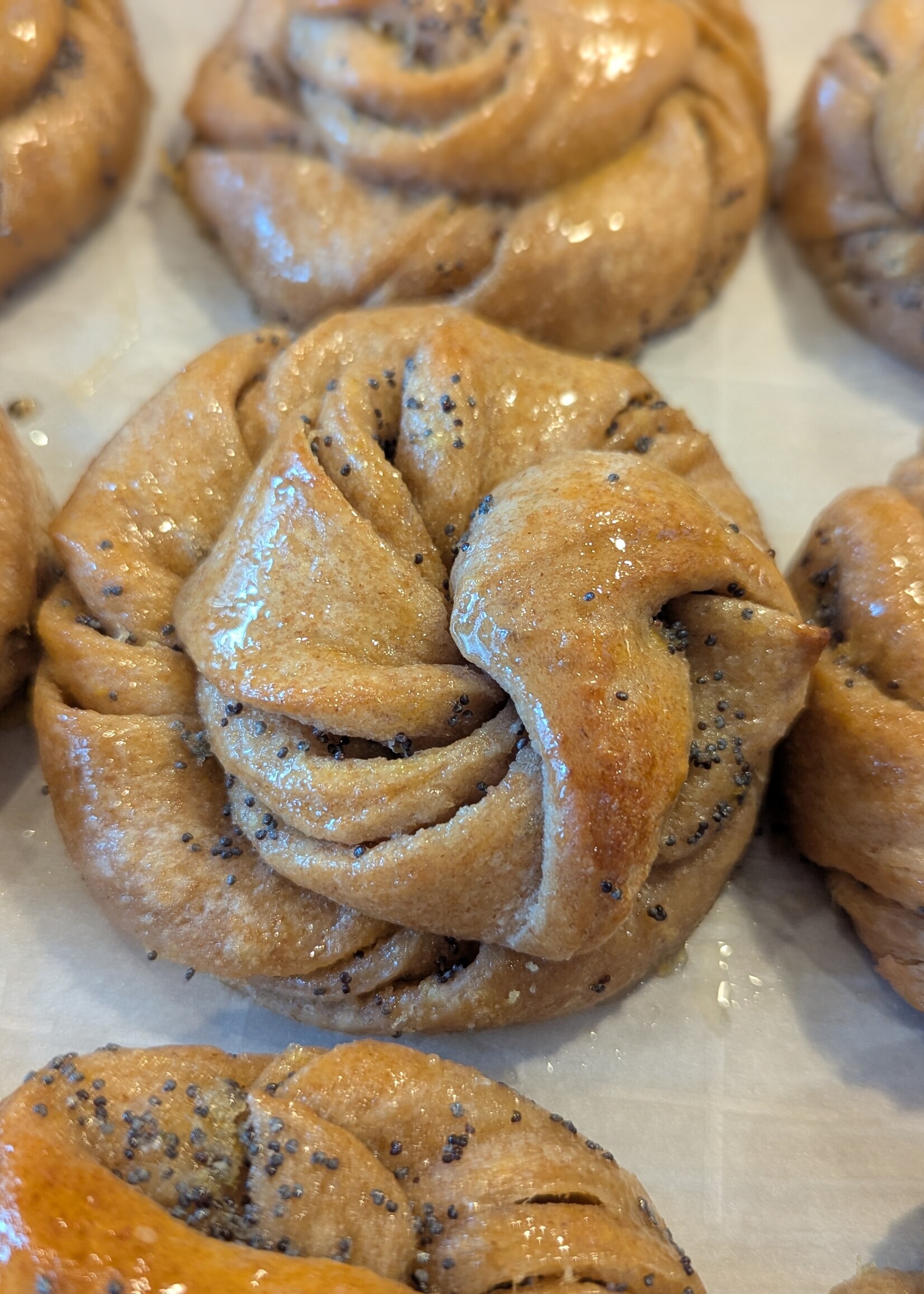 Third Hill Bakery Lemon Poppyseed Knot Preorder