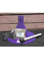 Hoofjack Hoofjack Assembly, standard Post & Cradle , Purple