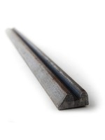 Concave Bar Stock 3/8'' x 7/8''  Aprox. 6 ft.