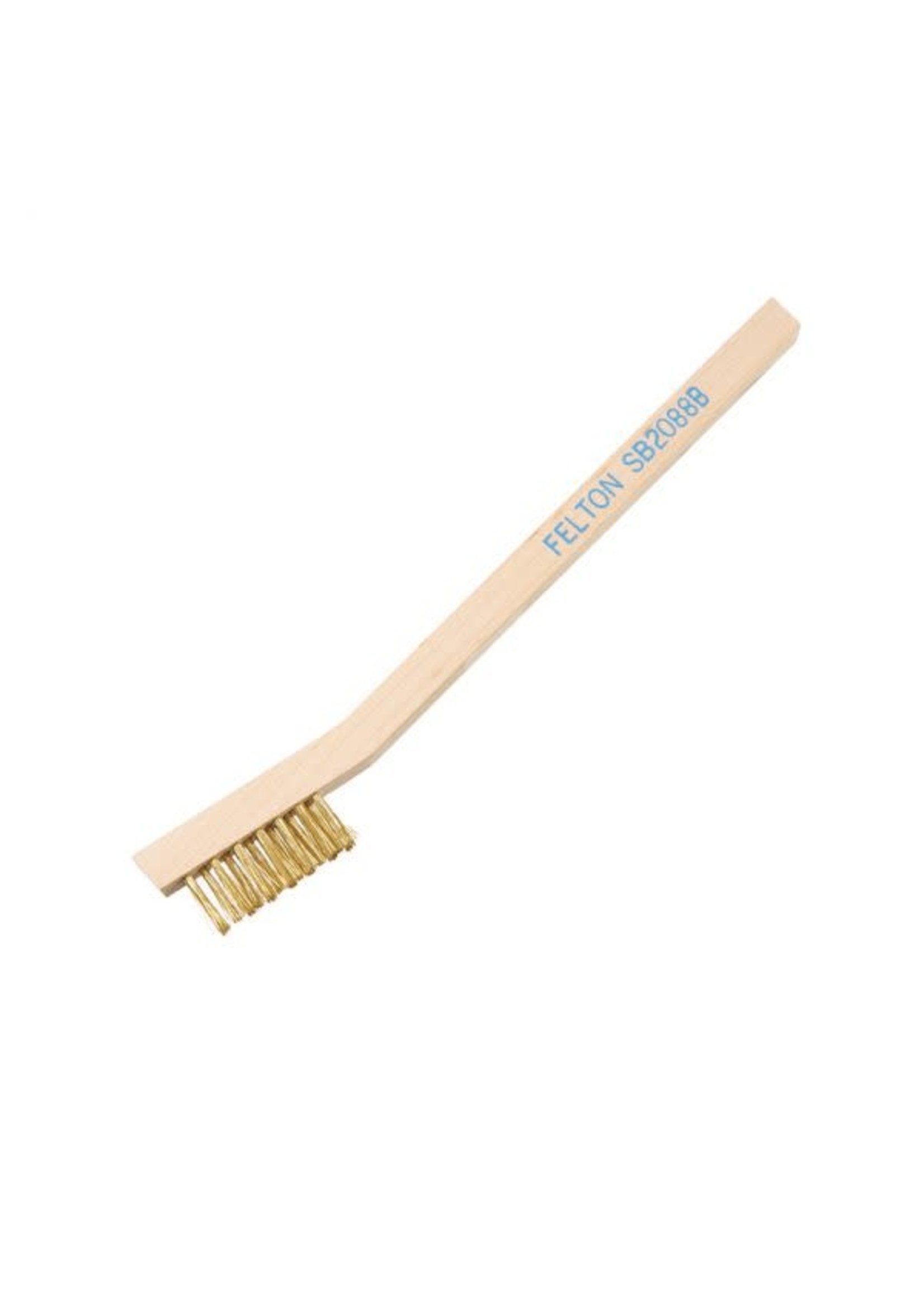 Felton Brush Wire Prep Brush. Stainless  Steel, Wood Handle