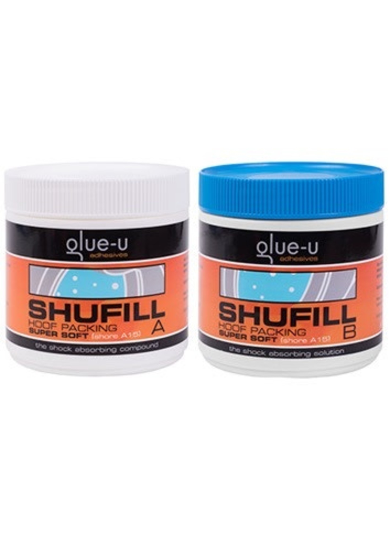 Glu Shu ShuFill Hoof Packing Extra-Soft A15, (Blue) 3lb.