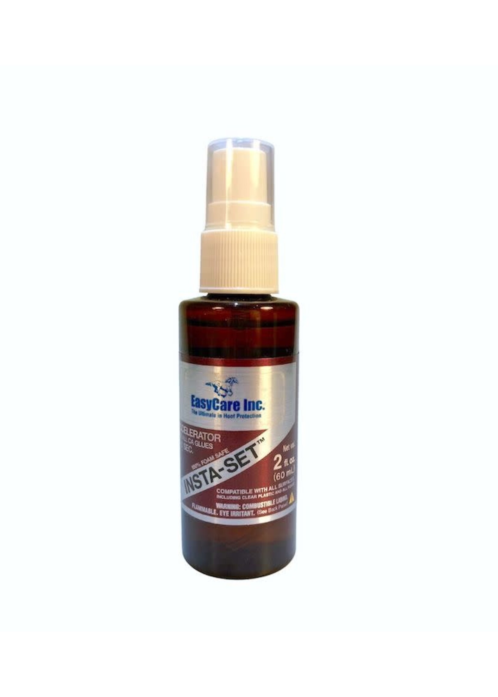 EasyCare EasyShoe Insta-Set Super Glue Accelerator, 2oz Spray Pump Bottle