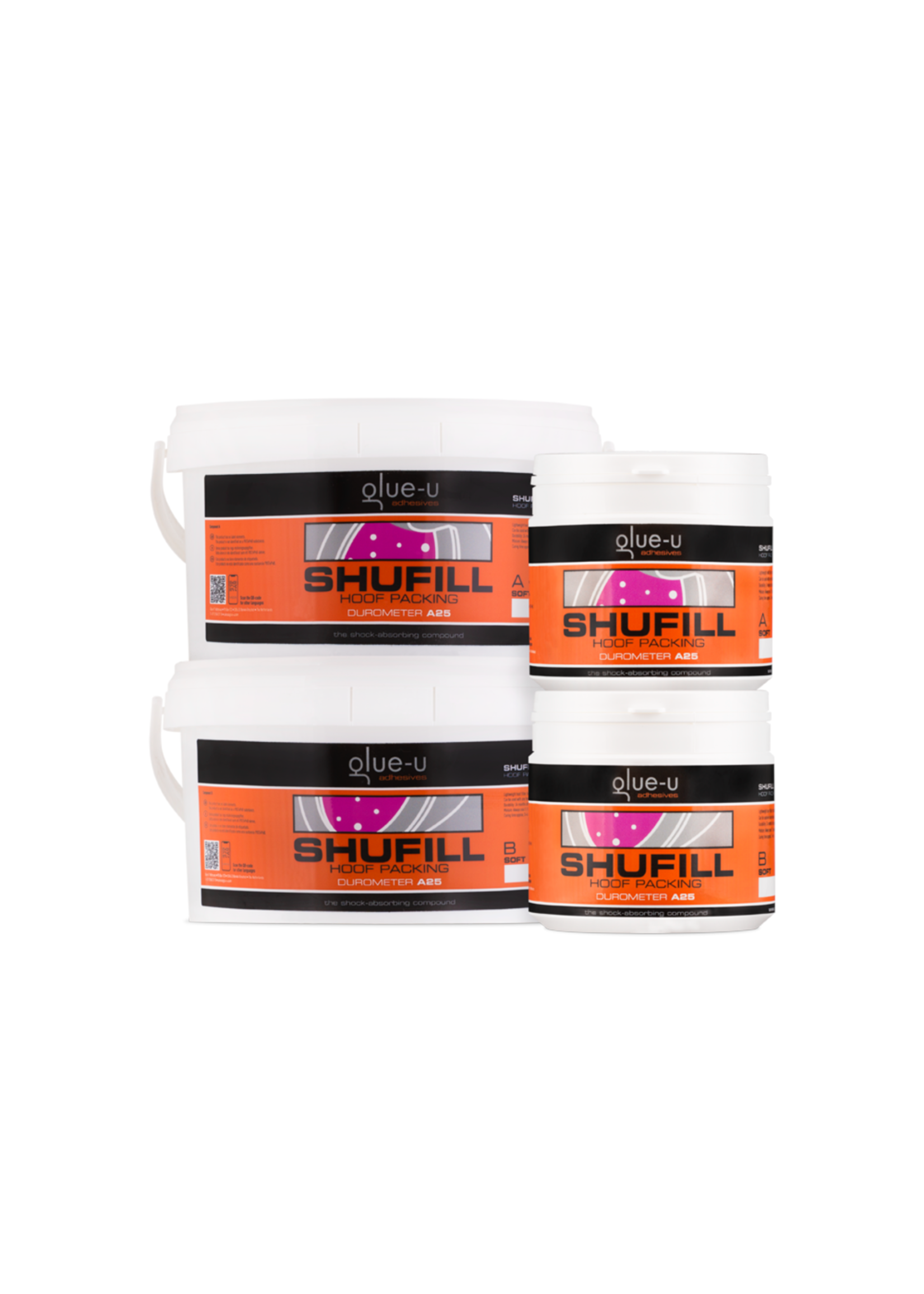 ShuFill Hoof Packing Soft A25, (Pink) 11lb.