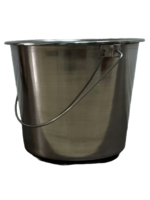 Stainless Steel Bucket 1.3  gal, ea