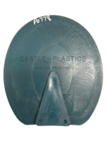 Castle Plastics Hoof Print Impak Cushion Frog Pad Flat Pair