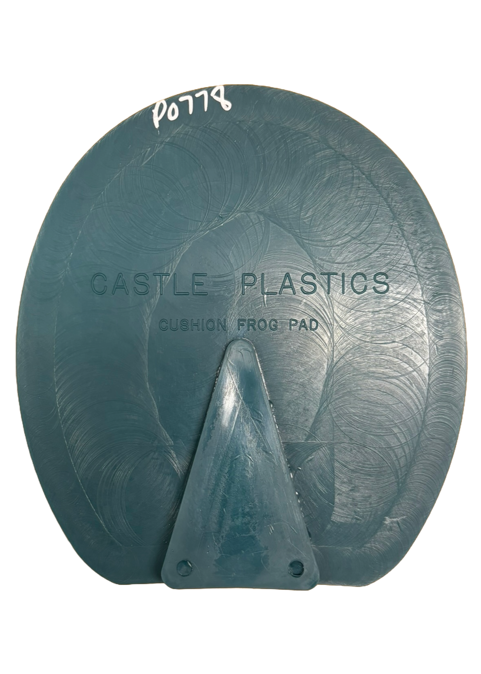 Castle Plastics Hoof Print Impak Cushion Frog Pad Flat Pair