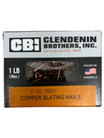 Clenendin Bros Copper Pad Nails, 1 lb. Box