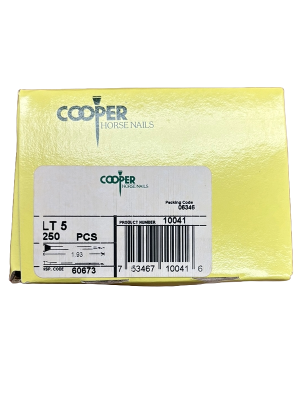 Cooper Cooper 5 lite, 250 ct. box - Farriers Depot
