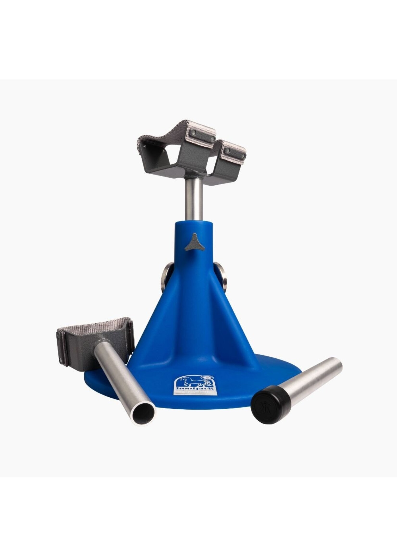 Hoofjack Hoofjack Assembly, standard Post & Cradle , Blue
