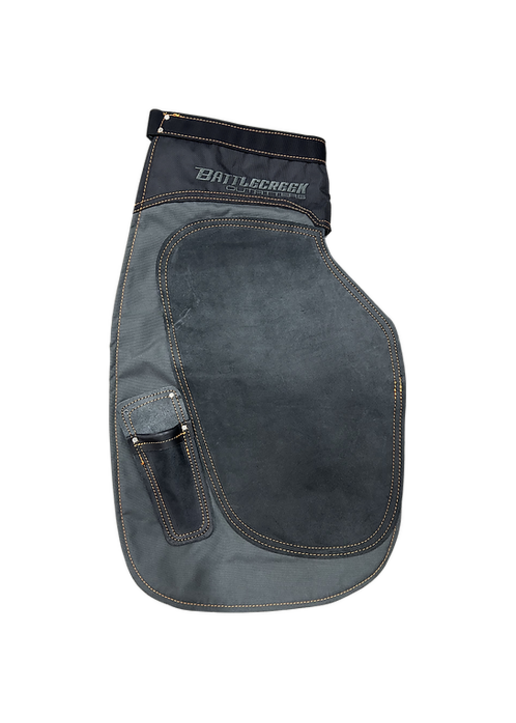 Battlecreek Standard Apron Grey/Blk Small