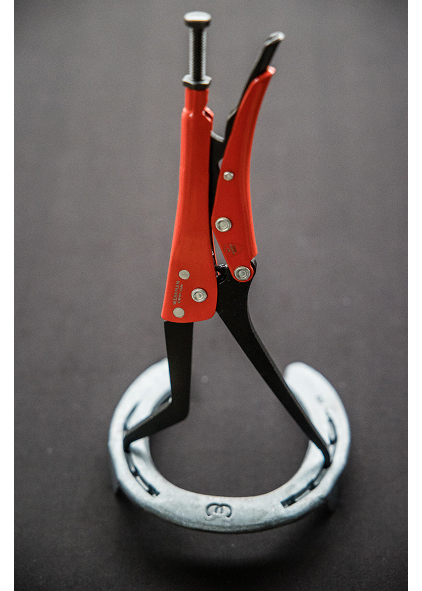 Werkman Grip-On Hot Fit Tongs, Straight