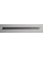 Metal Ruler, MM & Inch