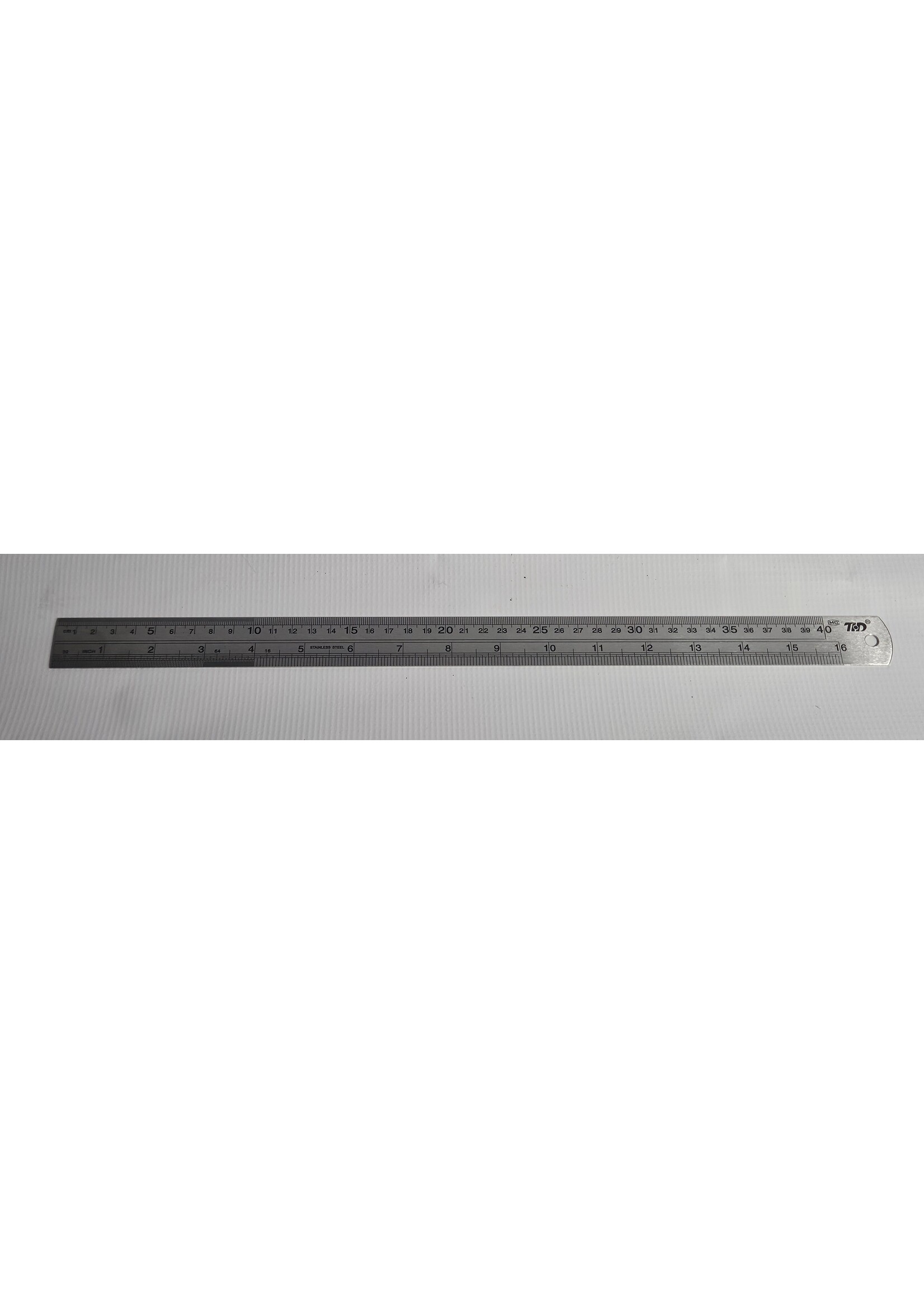 Metal Ruler, MM & Inch