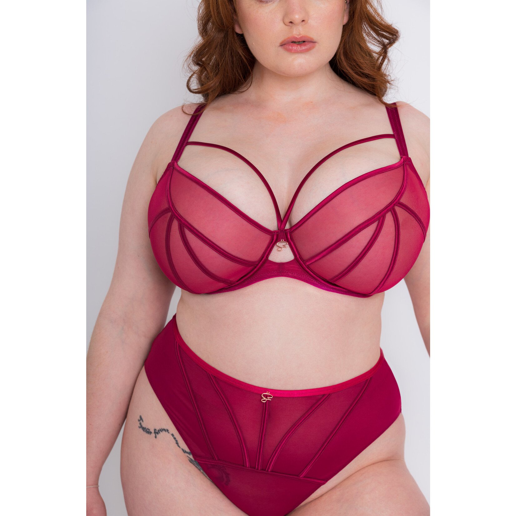 Scantilly Scantilly Senses Plunge Bra Seasonal Cherry