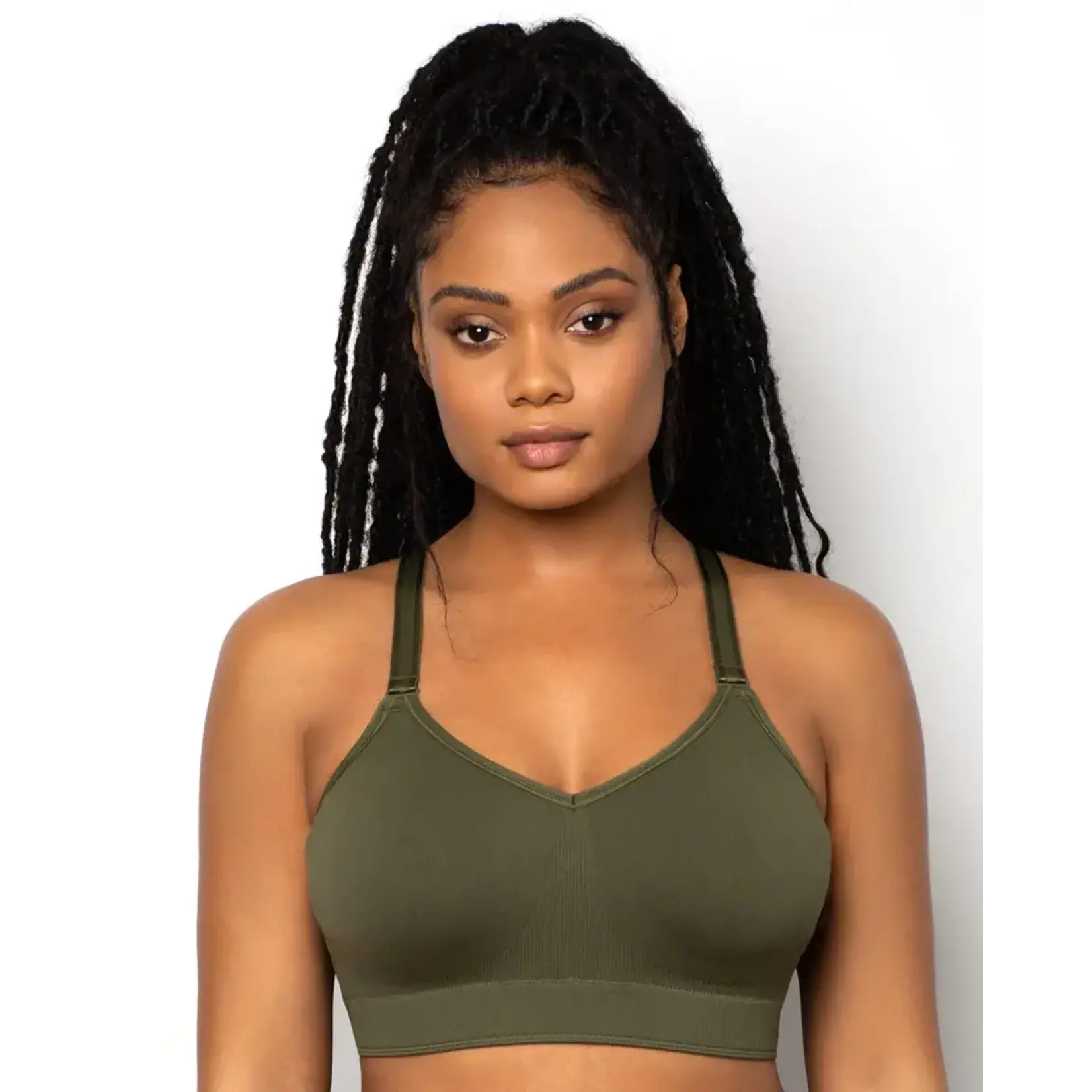 Curvy Couture Smooth Seamless Comfort Wireless Bra