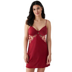 Wacoal Dramatic Interlude Chemise Seasonal Deep Red