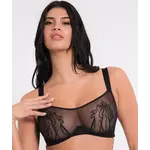 Scantilly Sheer Flora Bandeau Bra