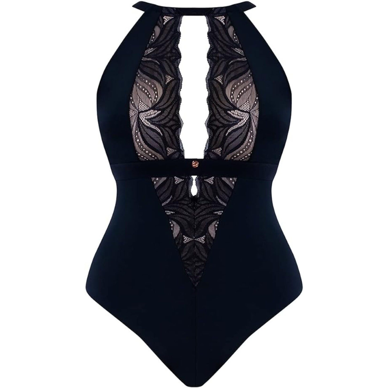 Scantilly Scantilly Indulgence Stretch Lace Body in Black