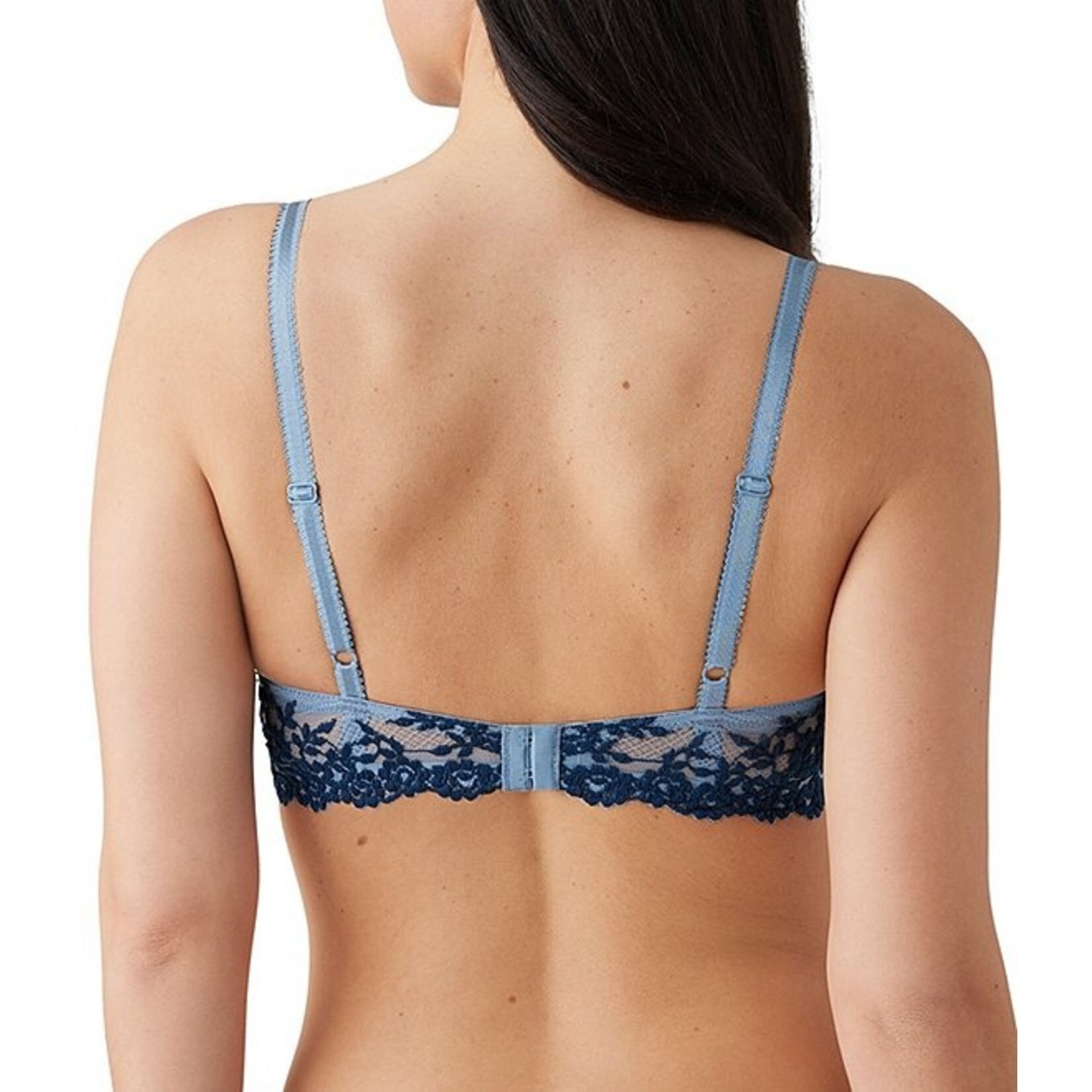 Wacoal Embrace Lace Underwire Seasonal Windward Blue / Titan