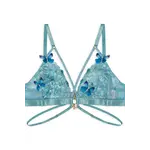 Empress Mimi Madame X Strappy Bralette Baby Blue