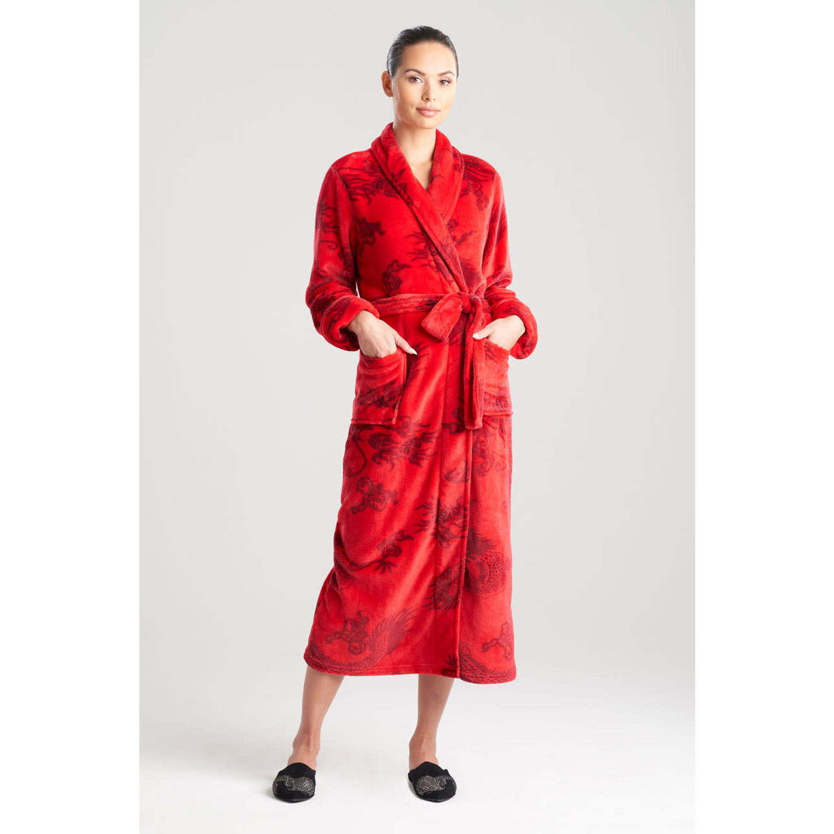 Natori RYU Plush Robe 52"